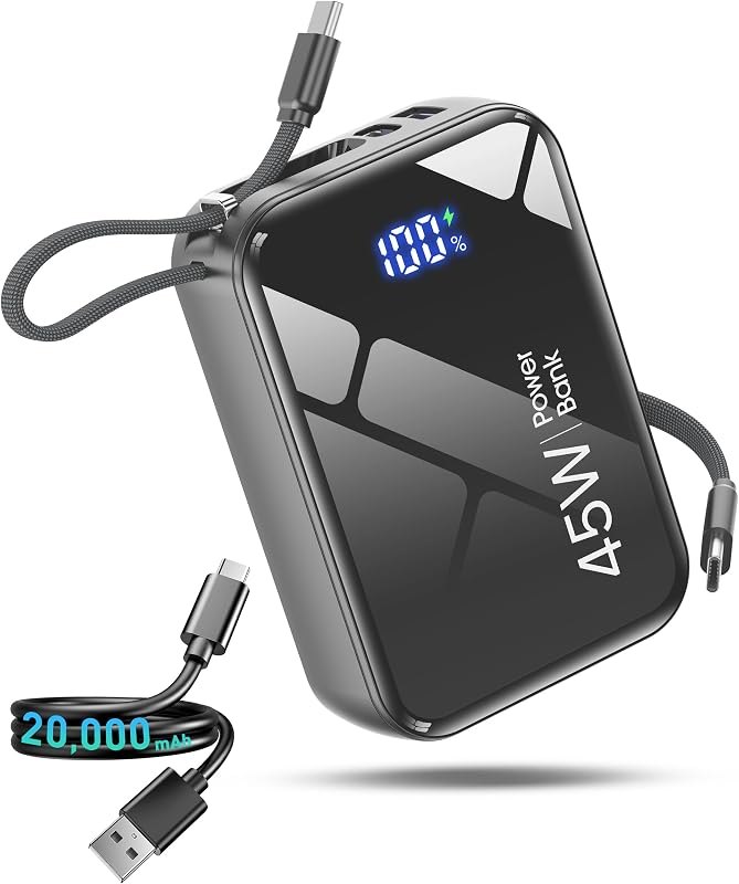 TRKOY Fast Charging Portable Charger, 45W 20000mAh Travel Power Bank — Power Banks for power banks