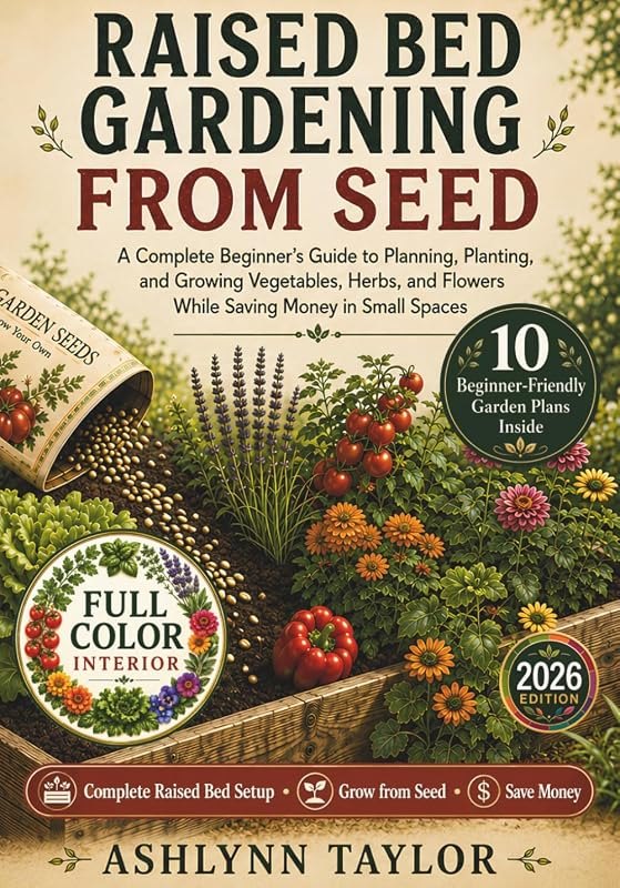 Raised Bed Gardening from Seed: A Complete Beginner’s Guide to Planning, Planting, and Growing Vegetables, Herbs, and