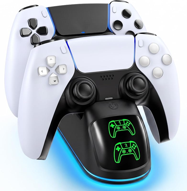 PS5 Controller Charger Station for PlayStation 5 Dual & Edge Controllers — playstation PS5 controller case for