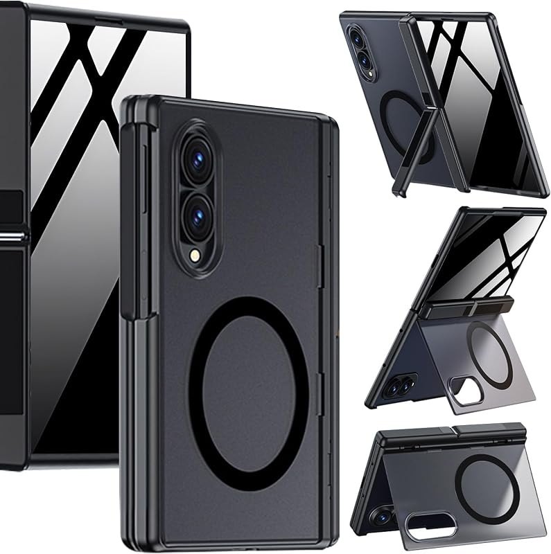 NINKI Anti-Spy Privacy Screen Protector for Samsung Galaxy Z Fold 8 Case Magnetic Compatible with Magsafe