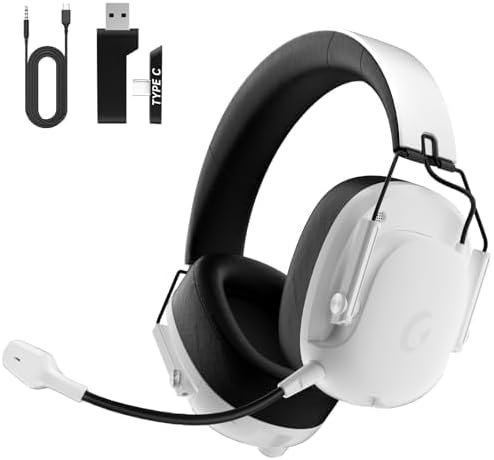 Wireless Gaming Headset for PS5, PC, PS4, Switch, Gaming Headphones — playstation PS5 headset amazon for playstation
