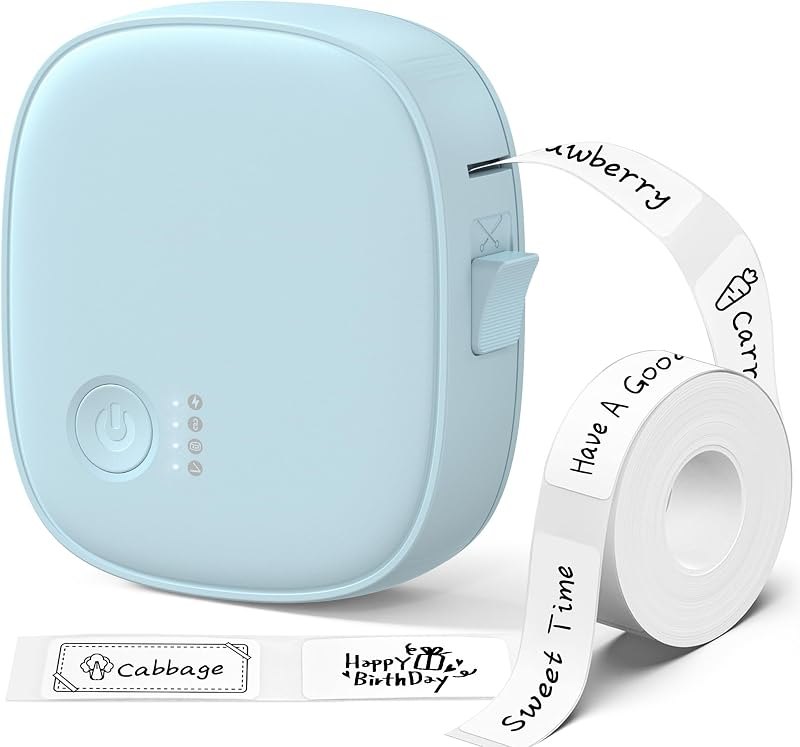Label Maker Machine with Tape, Bluetooth Therma Label Printer — Bluetooth label printer for bluetooth label printer
