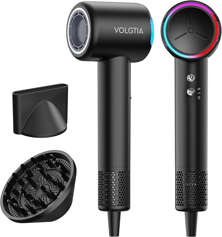 High-Speed Hair Dryer Blow Dryer with Diffuser and Concentrator — lightweight hair dryer amazon for lightweight hair