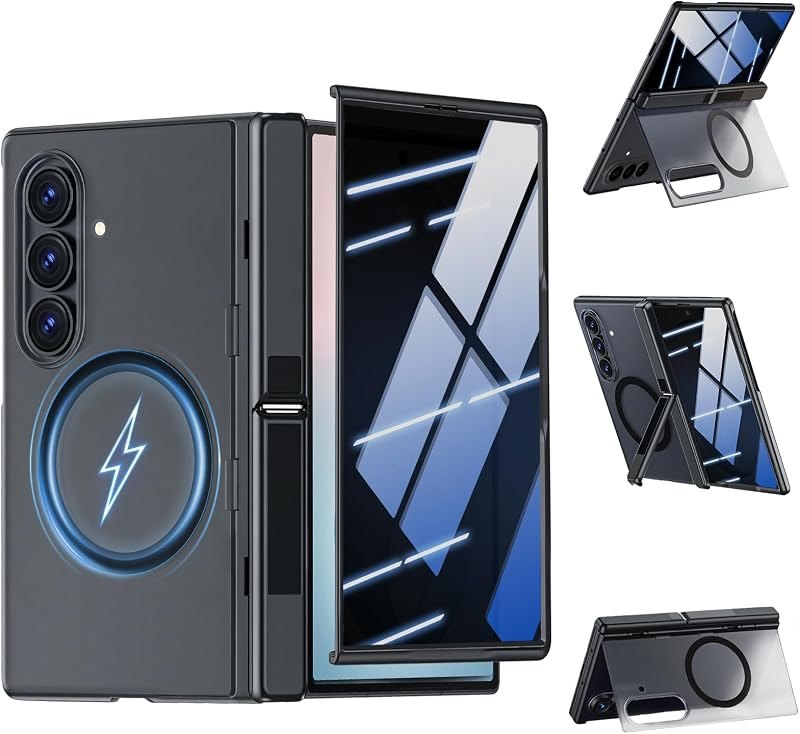 for Samsung Galaxy Z Fold 8 Ultra Case Built-in Privacy Screen Protector — Galaxy Z Fold 8 Ultra hinge protecto for