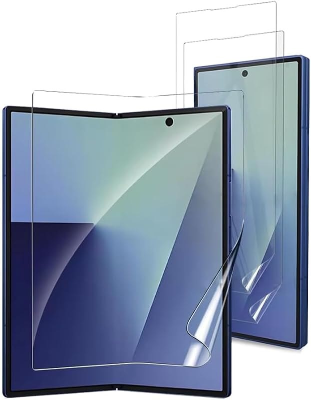 [2 Pack] Hydrogel Screen Protector for Samsung Galaxy Z Fold 8/Z Fold8 — screen protector for samsung galaxy fold inner