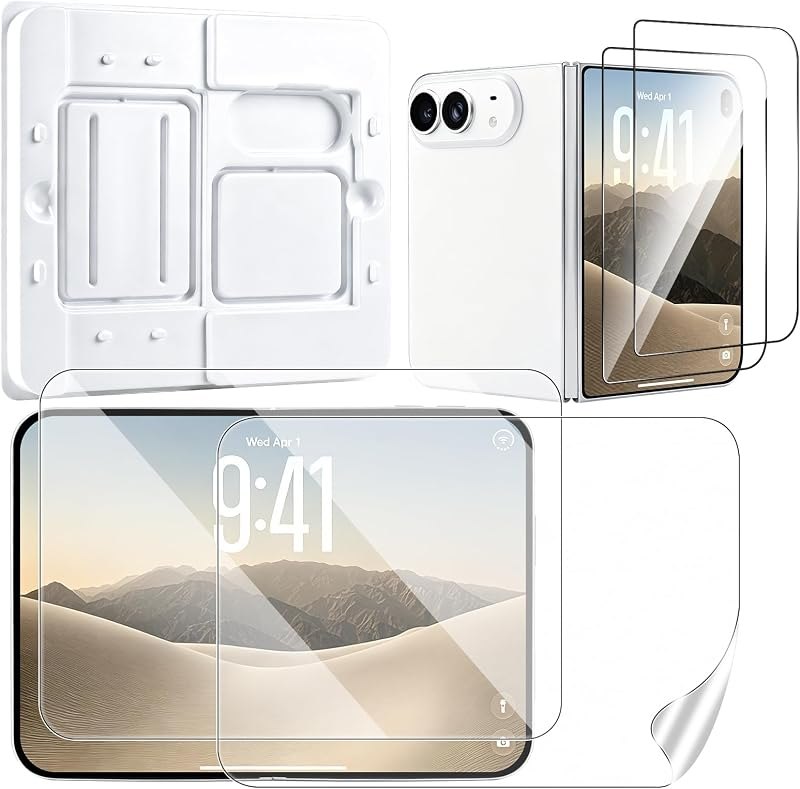 for iPhone Duo Screen Protector - Auto Align Kit — screen protector for iphone duo inner screen