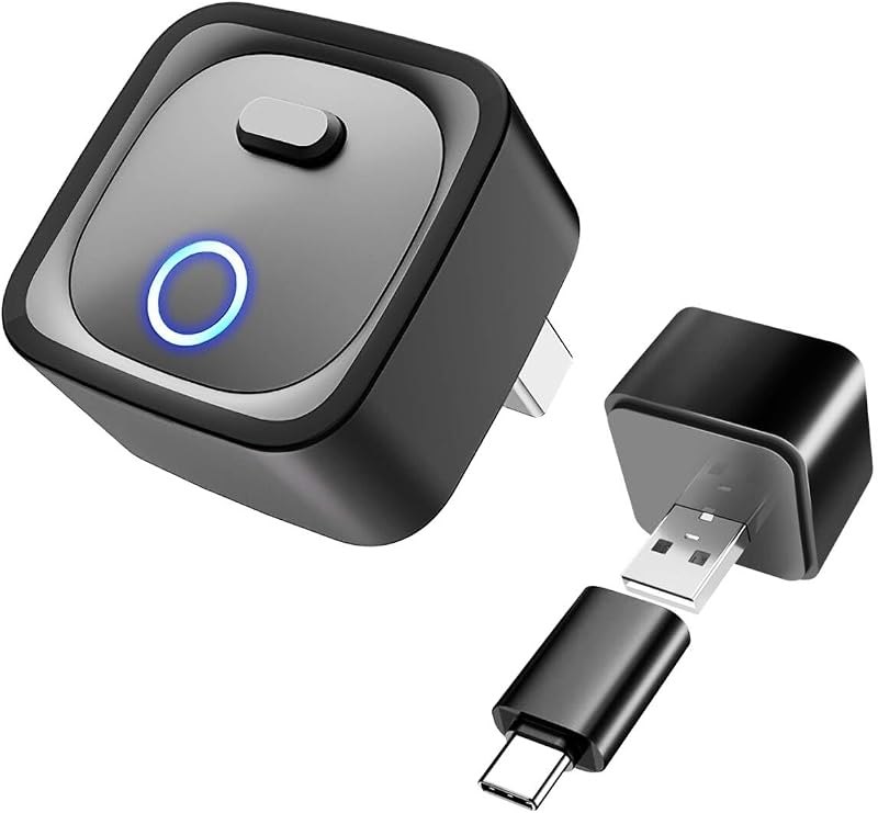 Holdsound Wireless CarPlay Adapter, Fast Auto-Connect, Android Auto Wireless Adapter, Stable Connection, Mini Car