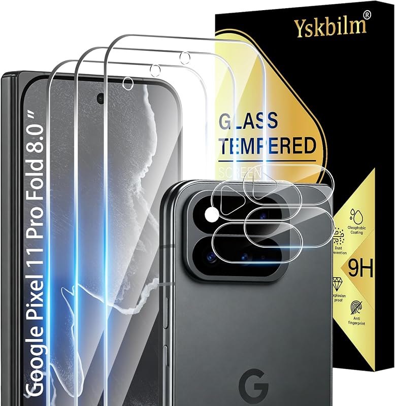 Screen Protector for Google Pixel 11 Pro Fold with Camera Lens Protector — Pixel 11 Pro Fold camera lens protec for