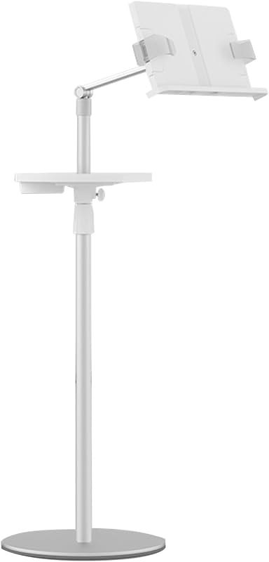 Adjustable Floor-Standing Reading Stand - 180° Angle Music Sheet Holder, Ideal for Books, Tablets & Pictures