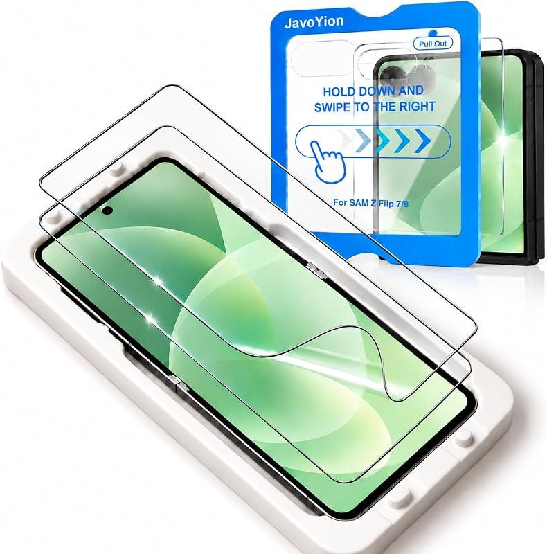 for Samsung Galaxy Z Flip 8 Screen Protector 4 Pack — screen protector for samsung galaxy flip inner