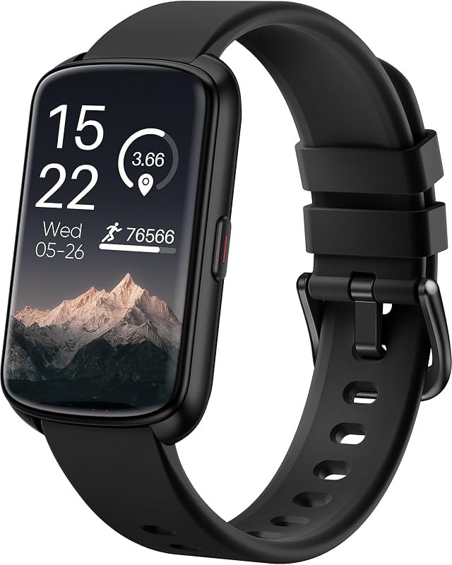 Fitness Tracker, Smart Watch for Women Men with 24/7 Heart Rate/Blood Pressure/Blood Oxygen Monitor,Sleep Tracker,Step