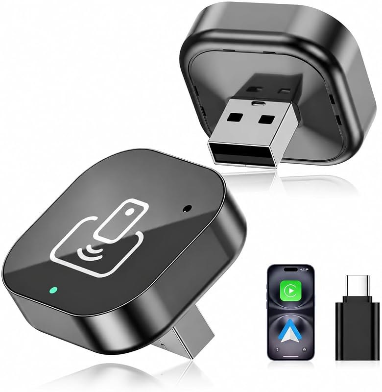 2026 Wireless CarPlay & Android Auto Adapter — best wired to wireless CarPlay for wired wireless carplay