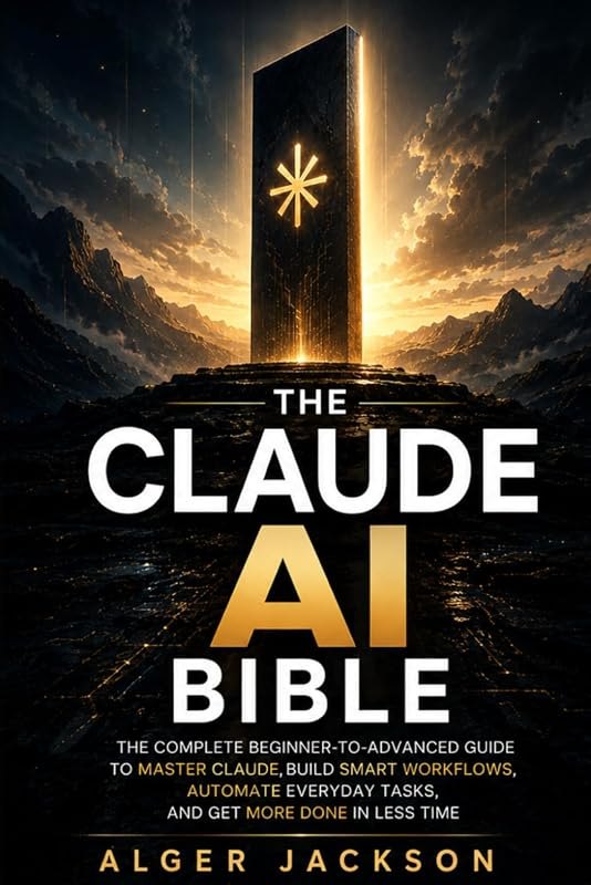The Claude AI Bible: The Complete Beginner-to-Advanced Guide to Master Claude, Build Smart Workflows, Automate