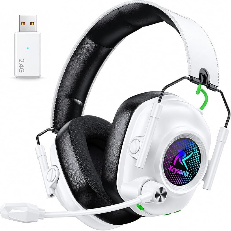 Wireless Gaming Headset with Mic for PS5, PS4, PC, Mac, 20ms Low Latency — PS5 gaming headset for ps5 gaming headset