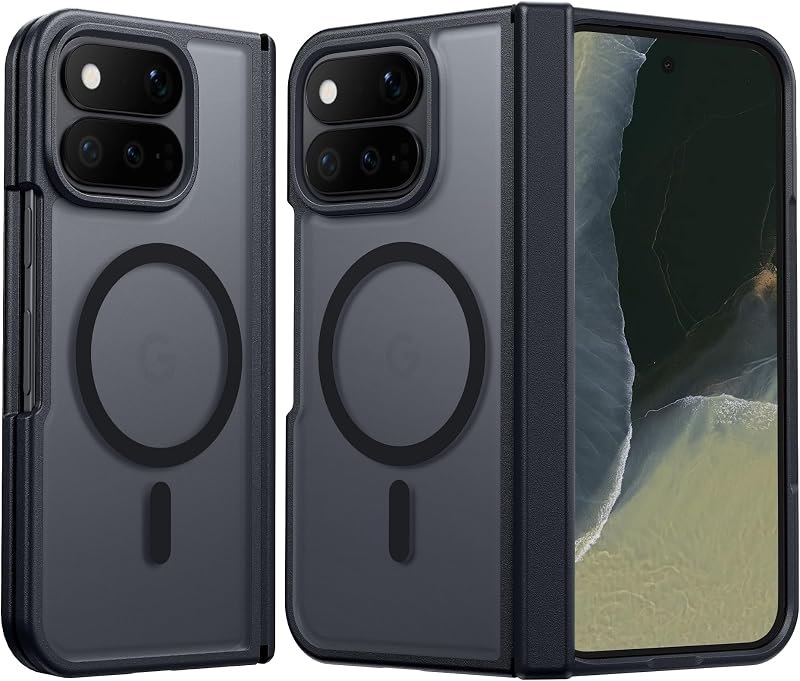 FNTCASE for Google Pixel 11 Pro Fold Case, Hinge Protection, Translucent — best Pixel 11 Pro Fold hinge protect for