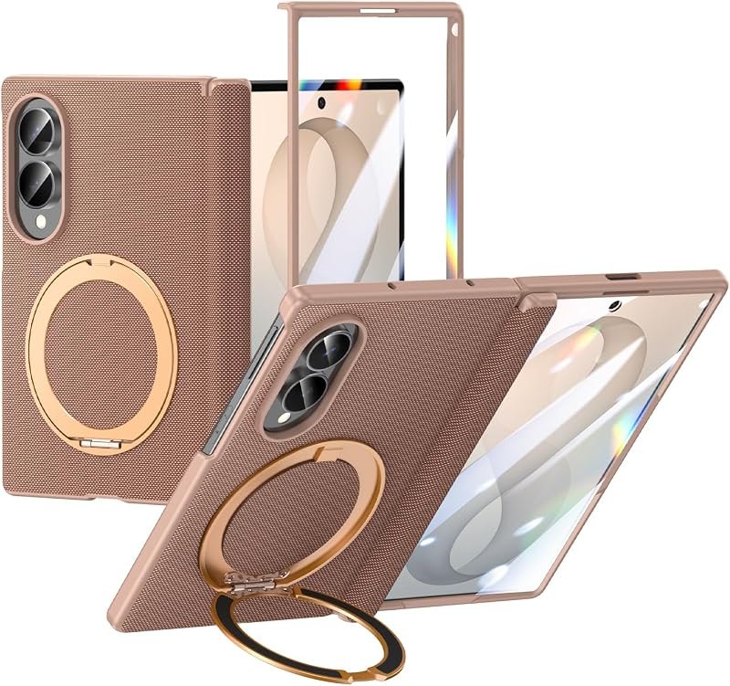 For Samsung Galaxy Z Fold 8 Wide Case Slim Tech Woven Texture with Stand — Galaxy Z Fold 8 S Pen case for galaxy fold