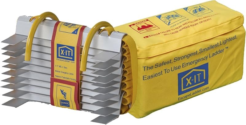 X-IT 2 Story (13') Emergency Fire Escape Ladder — window escape ladder for window escape ladder