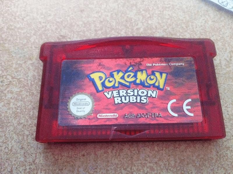 Pokemon Ruby Version - Game Boy Advance — Pokemon Ruby Sapphire Game Boy for pokemon ruby sapphire game