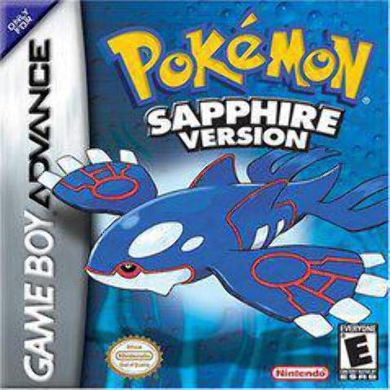 Pokemon Sapphire Version - Game Boy Advance — Pokemon Ruby Sapphire Game Boy for pokemon ruby sapphire game