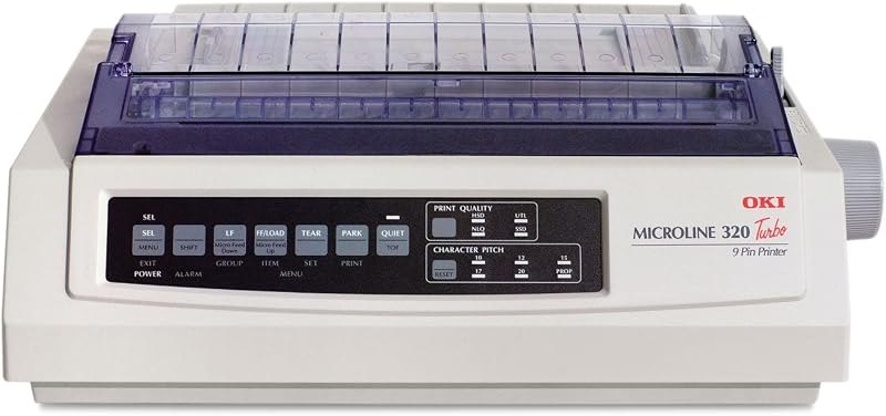 Oki MICROLINE 320 Turbo Dot Matrix Printer (91907101) — wireless dot matrix printer for wireless dot matrix printer