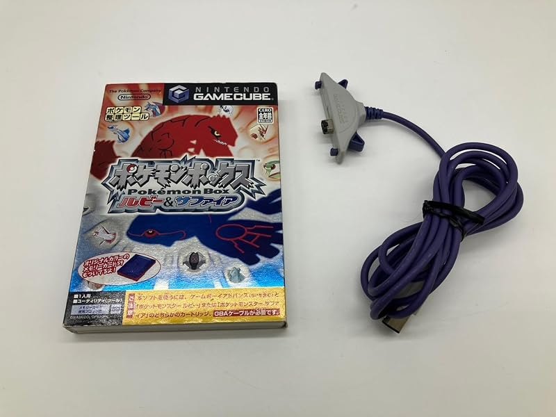 Pokemon Box Ruby & Sapphire (w/ GBA Link Cable & Memory Card 59) [Japan Import] — Pokemon Ruby Sapphire Game Boy for