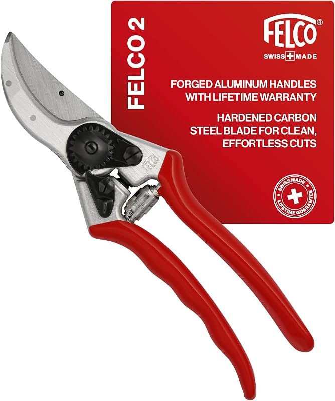 Felco F2 Pruning Shears — garden bypass pruners for garden bypass pruners