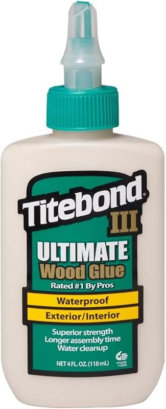 Titebond III Ultimate Wood Glue 4 Oz. — woodworking wood glue for woodworking wood glue