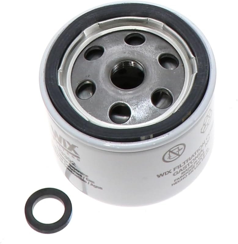 Wix Filters - 33392 Heavy Duty Spin On Fuel Water Separator, Pack of 1 — Portable Diesel Fuel Filter for portable