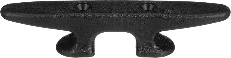Seachoice Black Nylon Dock & Boat Cleat 8 in.