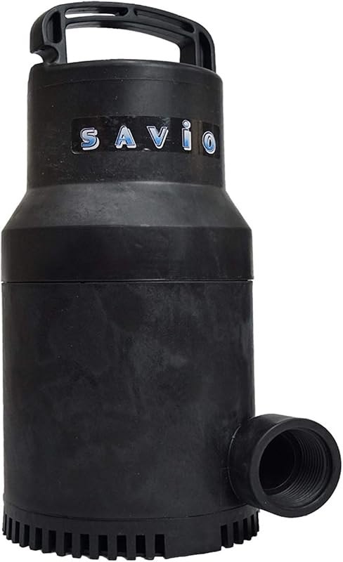 Savio Water Master Clear 1740 GPH Submersible Pond Pump
