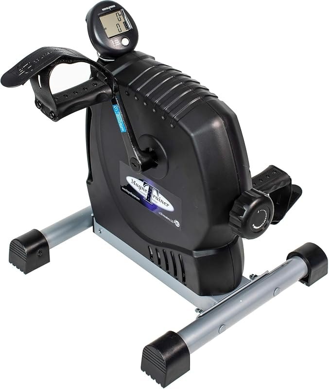 DeskCycle MagneTrainer Black Mini Exercise Bike, Black — under desk bike for under desk bike