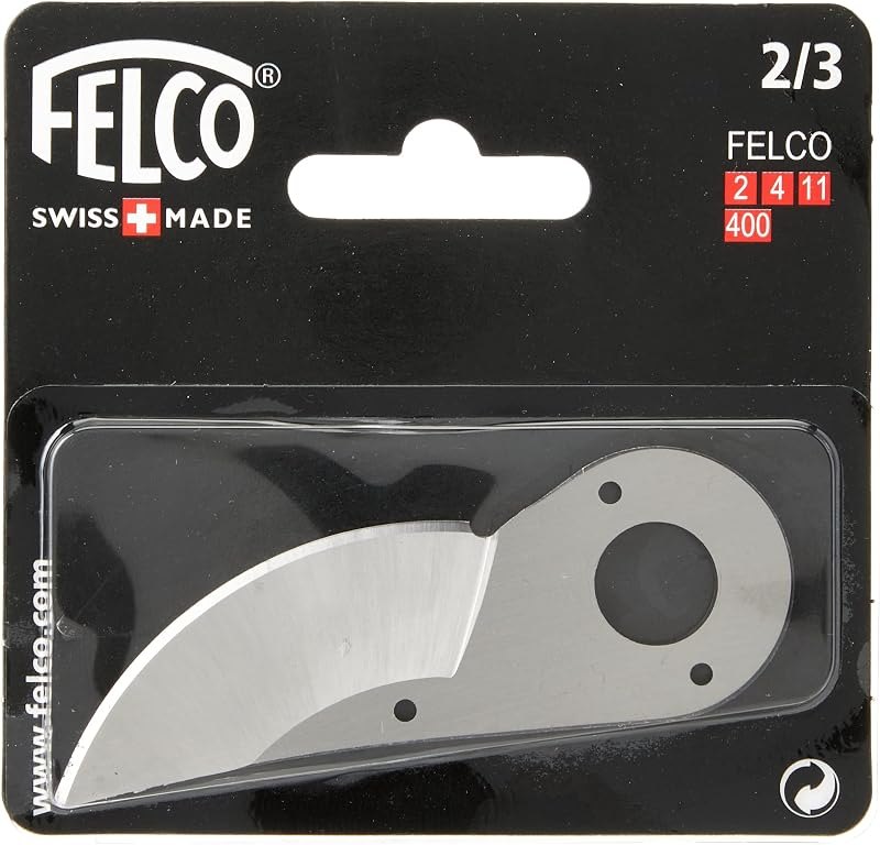 Felco Hand Pruner Replacement Blade (2/3) for Felco hand pruner models: F2, F4 & F11 - Spare Cutting Blade for Garden