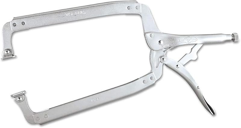 Irwin Tools 22 Original Vise Grip Locking C-Clamp with Swivel Pad Tip, 18" — tools clamp for tools clamp