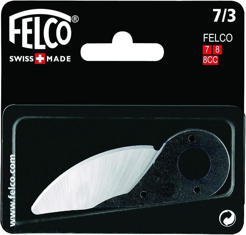 Felco Hand Pruner Replacement Blade (7/3) for Felco Hand Pruners F7 & F8 - Spare Cutting Blade for Garden Pruning