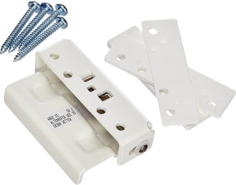 ABUS 323362 SW2 W Door and Window Safety Latch White by Abus