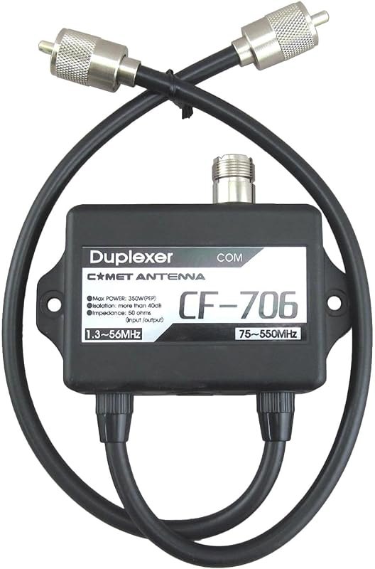 Comet CF-706 Duplexer for Transceivers HF VHF UHF 1.6 — base station antenna for base station antenna