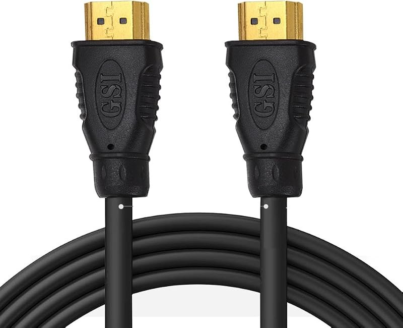 Sound Around 6ft’ High Definition HDMI Cord - Portable Universal Gold Plated HDMI Cable Wire Adapter - TV to