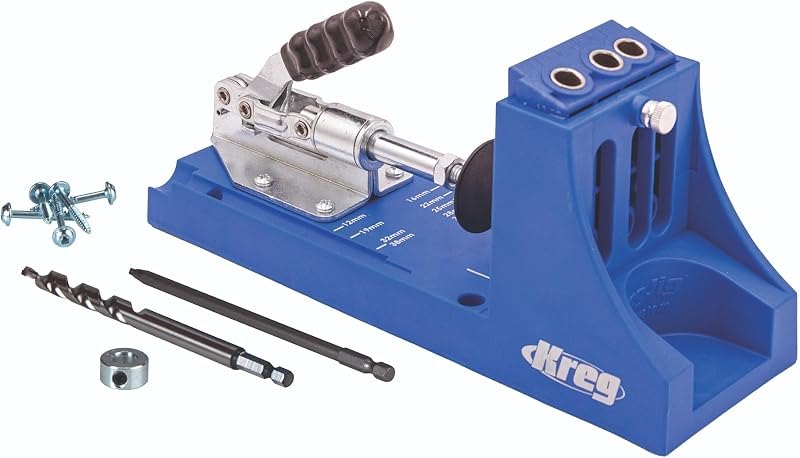 Kreg Pocket Hole Jig K4, Woodworking Jig, Durable & Convenient