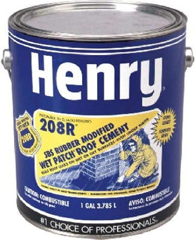 Henry HE208R042 Gal Patch Roof Cement — self adhesive roof patch for self adhesive roof patch