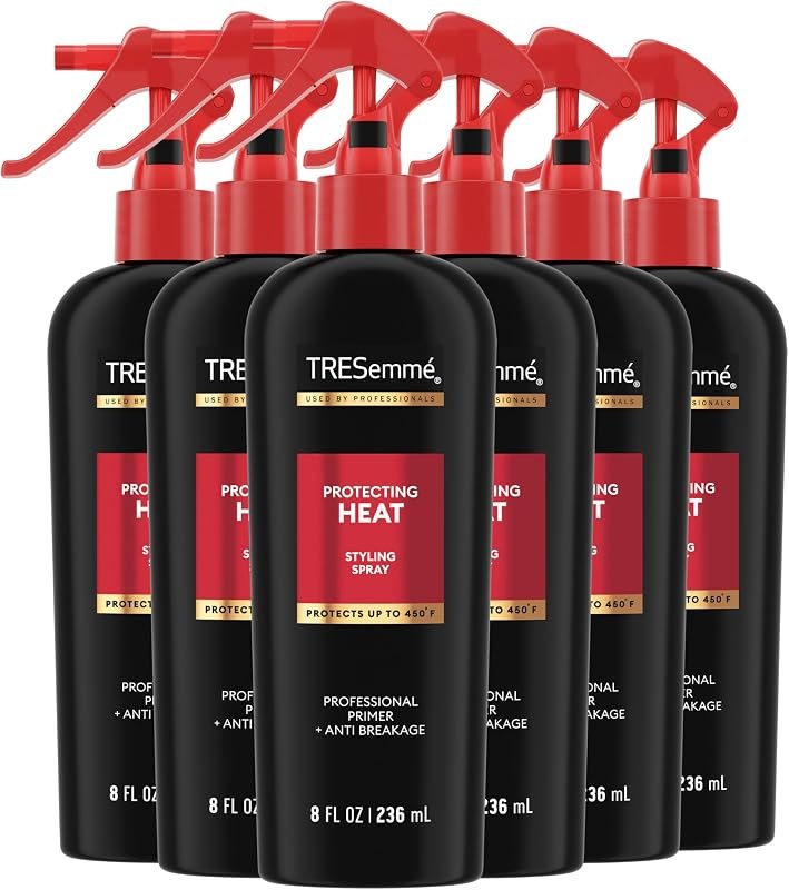 TRESemmé Heat Protection Styling Spray 8 oz 6ct — heat protectant spray for heat protectant spray