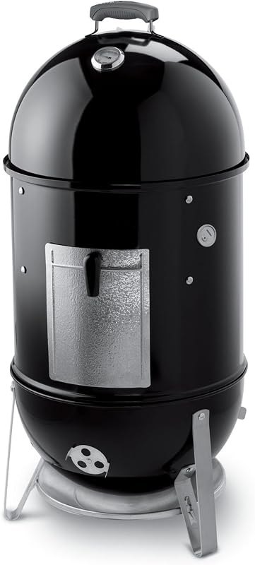 Weber® Smokey Mountain Cooker Smoker, 18" Charcoal Smoker — bbq water smoker for bbq water smoker