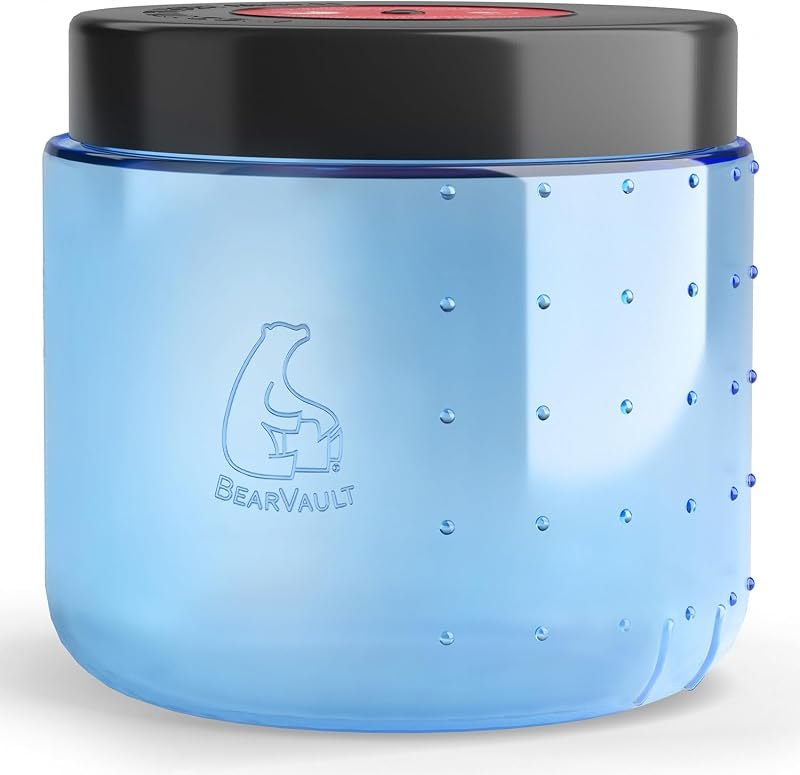 BearVault Canister for Backpacking. 4 Sizes: BV500, BV475, BV450, BV425. Bear-Resistant Food Container for Camping