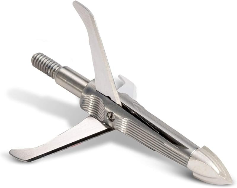 New Archery Products Spitfire Maxx 1.75" Cutting Diameter 3-Blade Durable Precise Bowhunting Front-Deploying