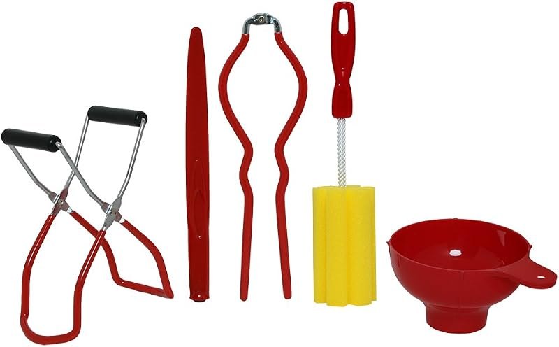 Kitchen Crop Canning Tools (Kit with Jar Wrench) — canning jar lifter for canning jar lifter