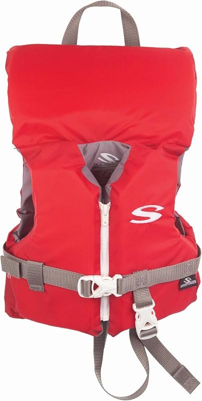 Stearns Infant Life Vest, USCG Approved Type III Life Jacket for Babies & Kids Under 30lbs, Youth PFD for Boat, Beach