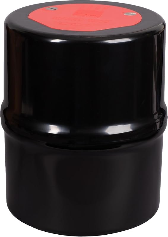 BRC No-Fed-Bear Food Container Bear Resistant Black/Red — bear canister for bear canister
