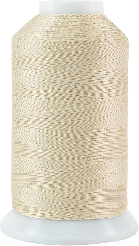 Superior Threads Masterpiece 3-Ply 50 Weight Egyptian Cotton Sewing Thread Cone - 2,500 Yards (#152 Bisque) — sewing