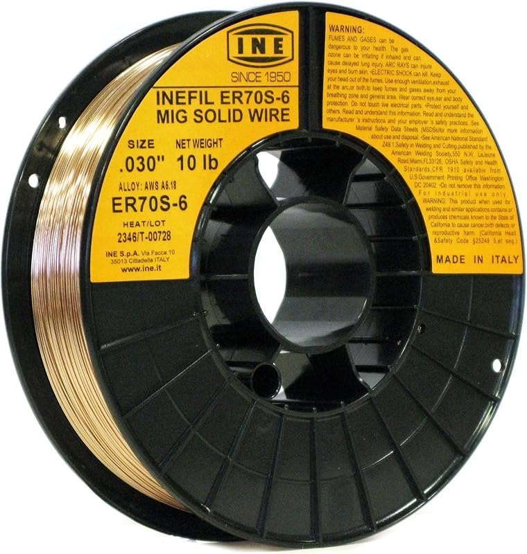 INEFIL ER70S-6 MIG Welding Wire .030" — welding mig wire for welding mig wire