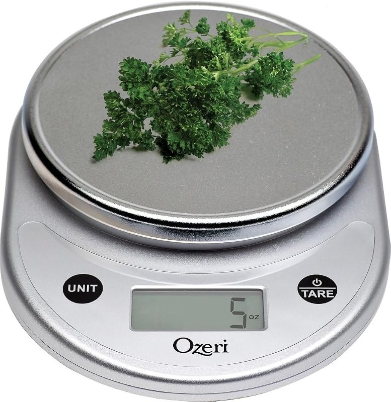 Ozeri® Pronto® Kitchen and Food Scale with Variable Graduation Technology® — best Digital Kitchen Scale for digital