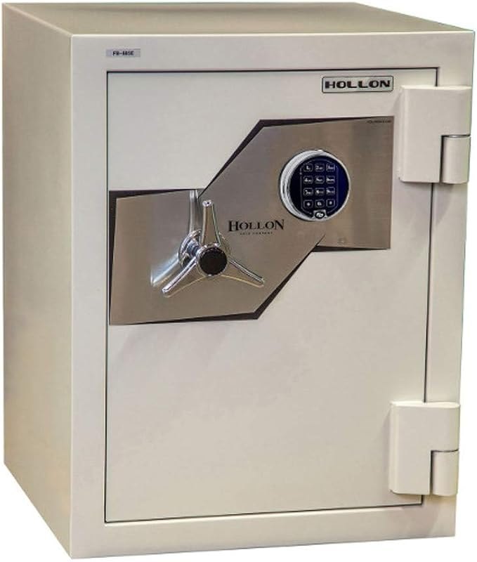 Hollon Safe FB-685E 2 Hour Burglary and Fire Safe 2.36 Cu.Ft, — Fireproof Document Safe for fireproof document safe